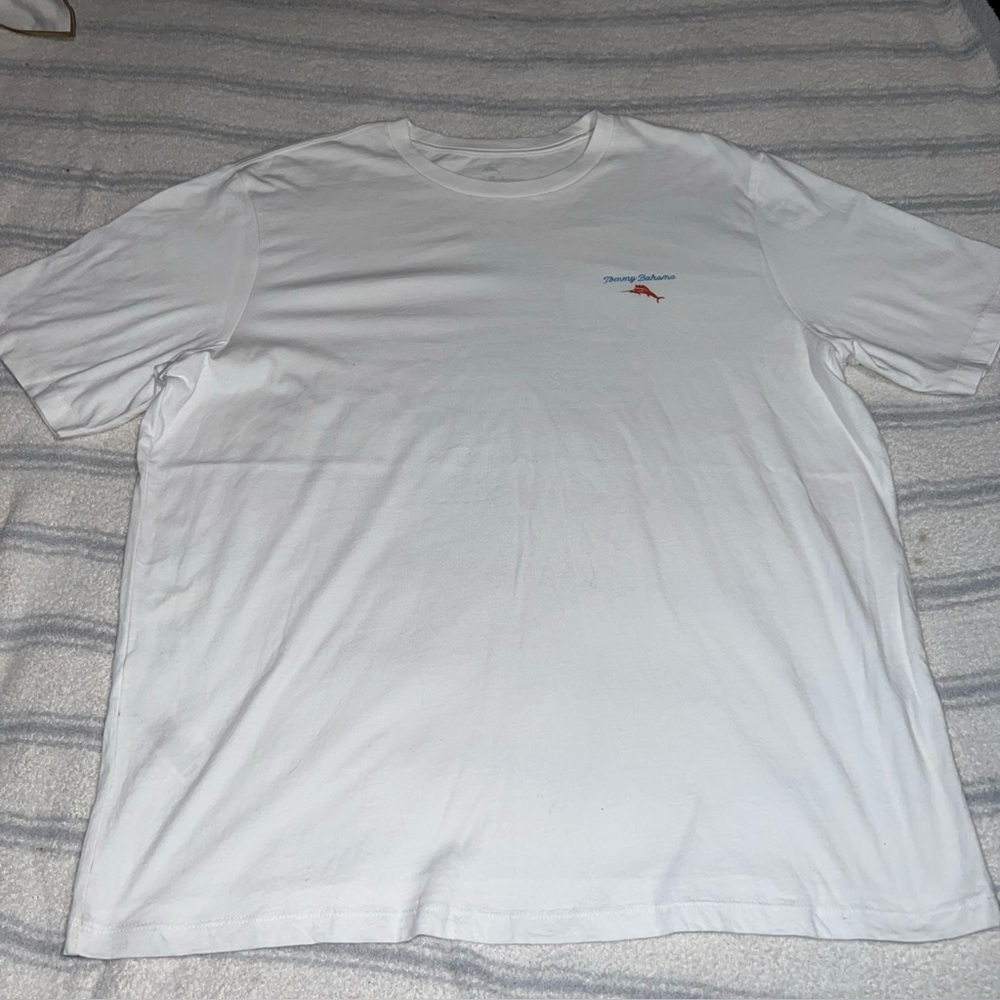 Tommy Bahama Men’s Golf White T- shirt Size XL